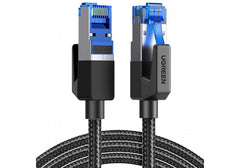UGREEN Cat 8 Ethernet Cable 3m, High Speed Braided 40Gbps 2000Mhz Network Cord Cat8 RJ45 Shielded Indoor Heavy Duty LAN Cables Compatible for Gaming (3m)
