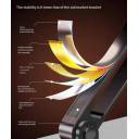 Laptop Stand laptops with 360°Rotating Base and Removable Magnetic Cooling Fan, Dual Pivot Fully Foldable and Adjustable