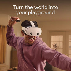 Meta Quest 3S 128GB β Get Batman: Arkham Shadow and a 3-Month Trial of Meta Horizon+ Included β All-in-One Headset