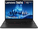 Lenovo ThinkPad T16 G4 Business AI PC Laptop, 16" FHD+, Intel 12-Core Ultra 5 225U (>i7-1355U), IR Webcam, Thunderbolt 4, IST Computer Customized 16GB/32GB/64GB DDR5 RAM, 512GB/1TB/2TB SSD, Win 11 Pro