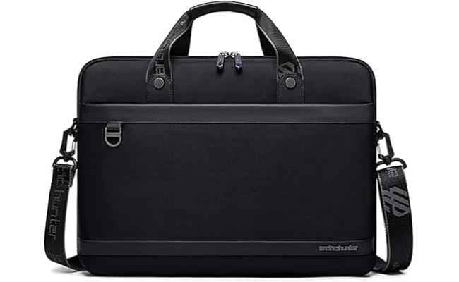 Arctic Hunter Business Water Resistant 15.6-inch Laptop Briefcase, Black , GW00022