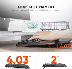 Meetion Director C Wireless Ergonomic Keyboard And Mouse Combo