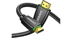 UGREEN HDMI Cable 4K 10M HDMI 2.0 18Gbps High-Speed 4K@60Hz Video Wire Ultra HD 3D 4K Cord Braided Compatible with MacBook Pro UHD TV Nintendo Switch Xbox Playstation PS5/4 PC Laptop