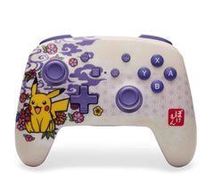 PowerA Enhanced Wireless Controller for Nintendo Switch/Switch 2 / Switch Lite/OLED Model - PokΓ©mon Blossom - Gamepad, game controller, Officially Licensed