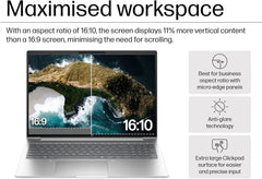 HP ProBook 460 G11 Business AI PC Laptop (16" FHD+, Intel 12-Core Ultra 7 155U, 32GB DDR5 RAM, 1TB SSD), HP Wolf Security, Backlit Numeric KB, Fingerprint, 1080p FHD Webcam, Ethernet, Win 11 Pro