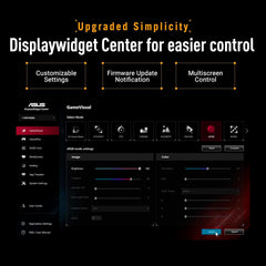 ASUS TUF Gaming 27” 1440P Monitor (VG27AQL5A) – QHD (2560 x 1440), 210Hz, 0.3ms, Fast IPS, Extreme Low Motion Blur Sync, Speakers, DisplayWidget Center, Gaming AI, Height Adjustment, 3 yr Warranty