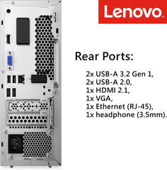 IdeaCentre 3 SFF Business Desktop Computer, Intel Core i9-12900K(30MB Smart Cache), 16GB RAM, 256GB PCIe SSD, USB-C, HDMI, VGA, RJ-45, Wi-Fi, Wired Keyboard & Mouse, Windows11