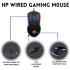 HP M160 Wired USB Optimum Performance RGB Gaming Mouse W/ Optical Sensor, 1000 DPI