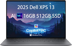 Dell XPS 13 9345 Laptop, Copilot+ AI PC (13.4" FHD+ 120Hz, Qualcomm Snapdragon X Elite, 16GB DDR5, 512GB SSD, 12-Core (> Intel i7-1355U)), Thin & Light, 27-Hr Battery, IR Webcam, Wi-Fi 7, Win 11 Home