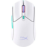HyperX Pulsefire Haste 2 Core Wireless (2.4GHz / Bluetooth) Lightweight (70g) RGB Gaming Mouse,12K DPI, Up to 100 Hours AA Battery - For PC/PS5/Xbox Series X - White | 8R2E7AA |