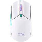 HyperX Pulsefire Haste 2 Core Wireless (2.4GHz / Bluetooth) Lightweight (70g) RGB Gaming Mouse,12K DPI, Up to 100 Hours AA Battery - For PC/PS5/Xbox Series X - White
