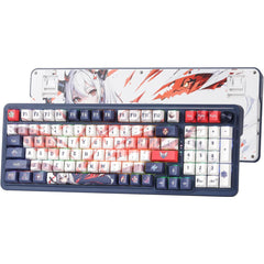 Eisa K686 Pro Se Keyboard & K1NG M916 Pro (1K Hz) Mouse Anime Combo & Mousepad 90-40