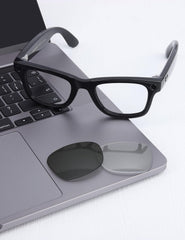 Replacement Lenses Compatible with Ray-Ban Meta Wayfarer RW4006 50mm / Gen 2 RW4012 50mm Smart Glasses, HD Polarized