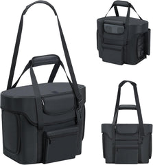 Compatible with EcoFlow Delta 2 Carrying Case Generator Cover & Storage Bag with Shoulder Strap, Durable Protective Organizer for Delta 2 Portable Power Station (Not for Delta 2 Max)