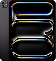 iPad Pro 13-Inch (M4): Built for Apple Intelligence, Ultra Retina XDR Display - Nano-Texture Glass, 2TB, 12MP Front/Back Camera, LiDAR Scanner, Wi-Fi 6E + 5G Cellular, Face ID β Space Black