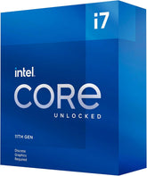 Core™ i7-11700KF Desktop Processor 8 Cores up to 5.0 GHz Unlocked LGA1200 (Intel® 500 Series & Select 400 Series Chipset) 125W