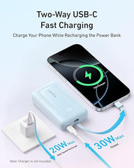 Anker Power Bank (10K, 30W, Built-In USB-C Cable) Zolo