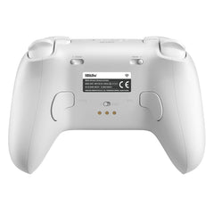 8BitDo Ultimate 2 Wireless Controller for Windows PC, Apple, Steam & Android, Gaming Controller with TMR Joysticks, Hall/Tactile Triggers, Motion Control, RGB Fire Ring, 1000Hz Polling Rate, White