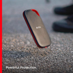 2TB SANDISK Extreme PRO Portable SSD with USB4, Up to 3800 MB/s Read and 3700MB/s Write, USB-C, USB 3.2, Backwards Compatible, IP65 Water and Dust Resistance - SDSSDE82-2T00-G25