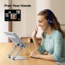 UGREEN Tablet Stand Holder for Desk Dual Rod Support Aluminum Tablet Holder Adjustable Multi-Angle Home Office Accessories Compatible