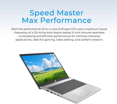 Aspire 3 2026 Touchscreen Laptop | AMD Ryzen 5 7520U CPU(beat Intel i7-1165G7) | 15.6" FHD Display | 16GB DDR5 RAM | 256GB SSD | Wi-Fi 6 | Windows 11 | Business, Study & Productivity