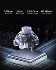 GRAVASTAR V60 60% HALL EFFECT MAGNETIC SWITCH GAMING KEYBOARD