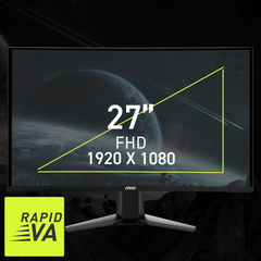 MSI MAG 27C6F 27" FHD 180Hz Rapid VA Gaming Monitor