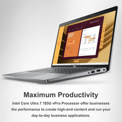 Dell Latitude 5450 Business Laptop (14" FHD, Intel 12-Core Ultra 7 155U, 32GB DDR5 RAM, 1TB SSD), Backlit KB, 1080p Webcam, 2x Thunderbolt 4, Ethernet, HDMI, Win 11 Pro, Durable Premium for Work