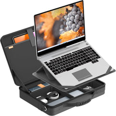 A485S Hard Protective Sleeve Case with Stand Compatible for 14-16 inch Lenovo Legion 5a Gen 11, DELL XPS 16, Razer Blade 15, MSI Modern 15 F13M