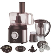 Stork Food Processor 6 In 1 Function, 550Watts, Black - FP-ST220