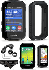 Garmin Edge 850 Compact GPS Cycling Computer Bundle - Color Touchscreen Display, Bike-Specific Mapping, Advanced Training & Performance with PlayBetter Silicone Case (Black) & HD Screen Protectors