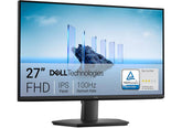 Dell 27 Monitor - SE2725HM - 27" Full HD (1920x1080) 16:9 100Hz Display, IPS Panel, 16.70 Million Colors, Anti-Glare, 1 HDMI / 1 VGA Port, TÜV Rheinland 3-Star*, Comfortview Plus - Black