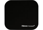 Fellowes Mousepad with Microban® Antibacterial Protection, Nonskid Base, 9 x 8, Black