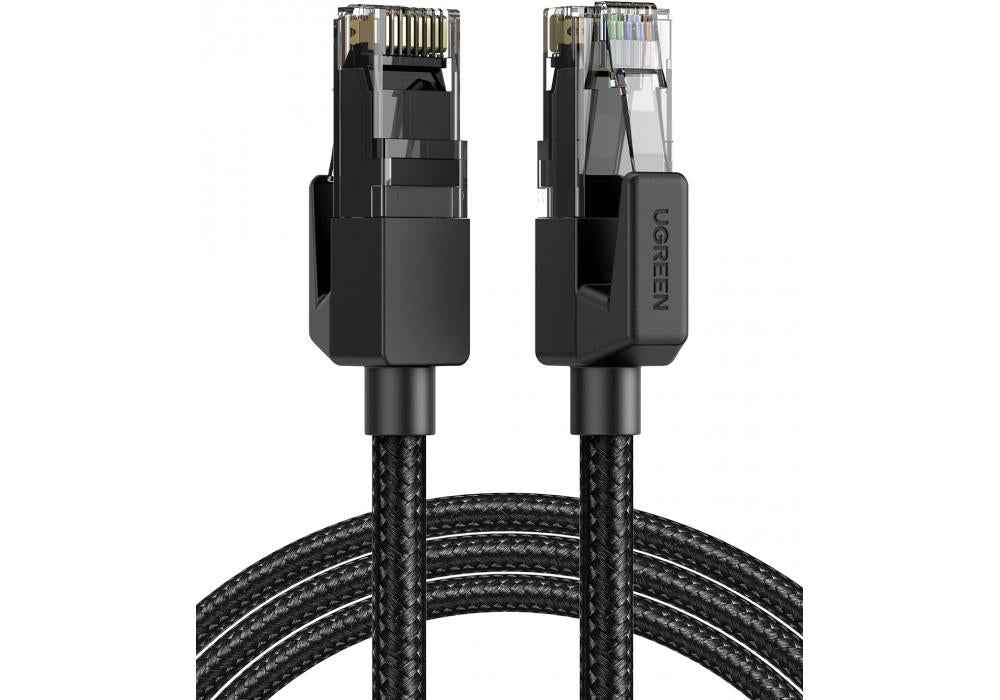 UGREEN Cat 6 Ethernet Cable Braided Cat6 Gigabit High Speed 1000Mbps Internet Cable RJ45 Shielded Network LAN Cord - 10m