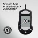 HyperX Pulsefire Saga Lightweight Gaming Mouse Smooth and Snappy HyperX 26K Sensor Enhanced Customization Modular Shell Design Changes NGENUITY Software - Black