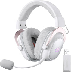 Redragon H510 PRO 3-Mode RGB Gaming Headset - 7.1 Surround Sound - 53MM Audio Drivers in Memory Foam Ear Pads w/Durable Fabric Cover- Multi Platforms Headphone - USB Powered for PC/PS4/NS