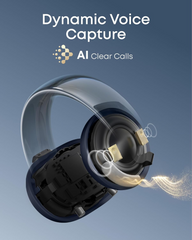 Anker Soundcore AeroClip Open-Ear Clip-On Wireless Earbuds – Blue