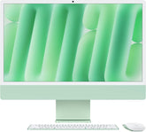 2024 iMac All-in-One Desktop Computer with M4 chip with 10-core CPU and 10-core GPU: Built for Apple Intelligence, 24-inch Retina Display, 16GB Unified Memory, 256GB SSD Storage; Green