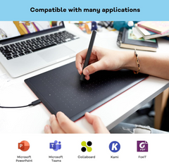 Wacom One by Wacom CTL-672-N Ideal for Work from Home & Remote Learning - Black