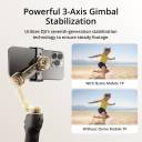 DJI Osmo Mobile 7P 3-Axis Smartphone Gimbal Stabilizer with Multifunctional Module, Native Tracking, Built-in Extension Rod & Tripod, Wireless Audio Reception, Up to 10-Hour Battery, Black