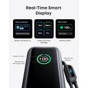 Anker Laptop Power Bank, 25000mAh Portable Charger with Triple 165W USB-C Ports for Multi-Device Charging, Built-in and Retractable Cables - 18 Month Warranty