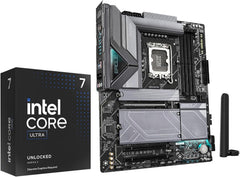 CPU Motherbard Combo - Ultra 7 265KF 20 cores(8 P-cores + 12 E-cores) Desktop Processor with Gigabyte Z890 Eagle WIFI7 Motherboard