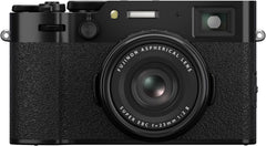 FUJIFILM X100VI Digital Camera (Black) - Bundle Includes: 64GB SDXC Memory Card, Replacement Battery and Charger, Gadget Bag, 8" Gripster & Much More (12pc Bundle)