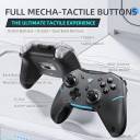 MACHENIKE G5 Pro Wireless Gaming Controller for Windows PC, Switch, IOS & Android, PC Controller Hall Effect Joystick Triggers / Gyroscope, RGB Lights - White