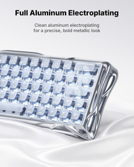 GRAVASTAR V60 PRO 60% HALL EFFECT MAGNETIC SWITCH - SILVER