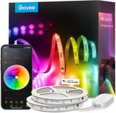 100ft RGBIC LED Strip Lights, Smart LED Lights Work with Alexa and Google Assistant, LED Lights for Bedroom WiFi App Control Segmented DIY Multiple Colors, Color Changing Light, (2 x 50ft)