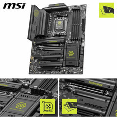 AMD Ryzen 7 9850X3D CPU Processor with MSI MAG X870E Tomahawk WiFi ATX Motherboard (DDR5, PCIe 5.0, M.2 Gen5, Wi-Fi 7, 5G LAN)