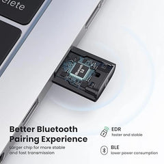 UGREEN USB Bluetooth Adapter for PC, 5.0 Bluetooth Dongle Receiver
