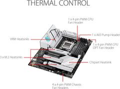 AMD Ryzen 9 9900X AM5 CPU Processor Bundle with ASUS ROG Strix B650-A Gaming WiFi 6E AM5 Ryzen 7000 Gaming Motherboard