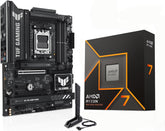 AMD Ryzen 7 9700X CPU Processor with ASUS TUF Gaming B850-PLUS WiFi AM5 ATX Motherboard (DDR5, PCIe 5.0, 3X M.2, Wi-Fi 7, USB 20Gbps Type-C)